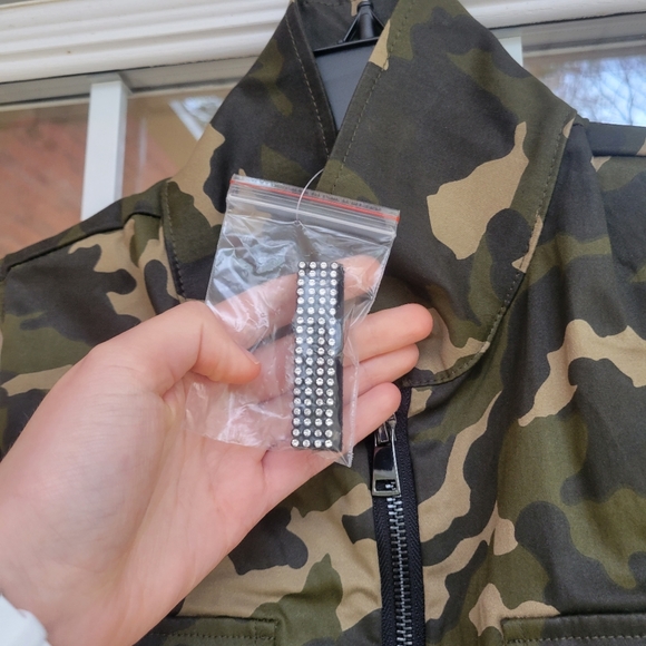 "Now You See Me" Army Camo Jumpsuit Dance Costume - BRAND NEW (Size Ad Medium) - Picture 11 of 14